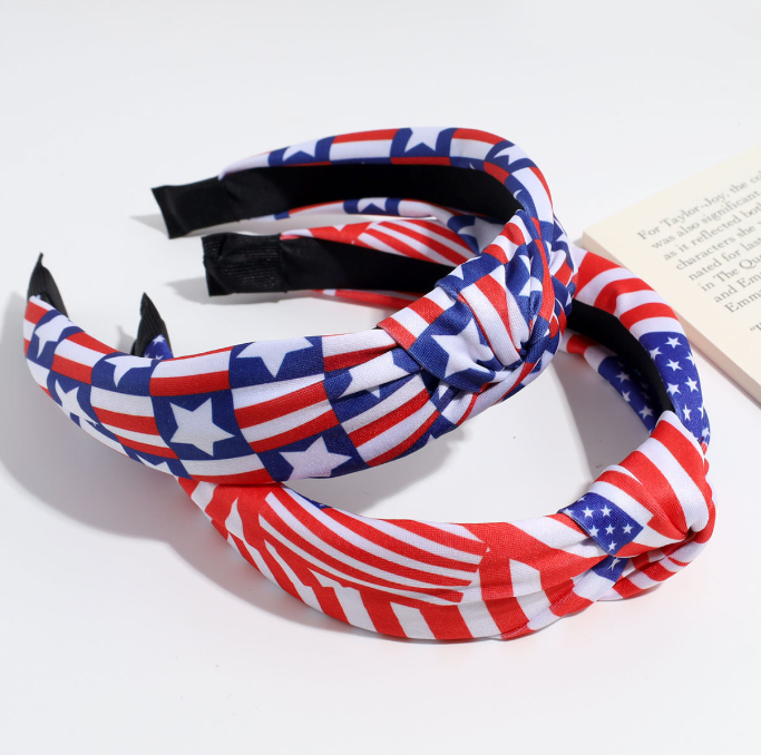 Free Shipping America Flag Headband Patriotic American Flag-